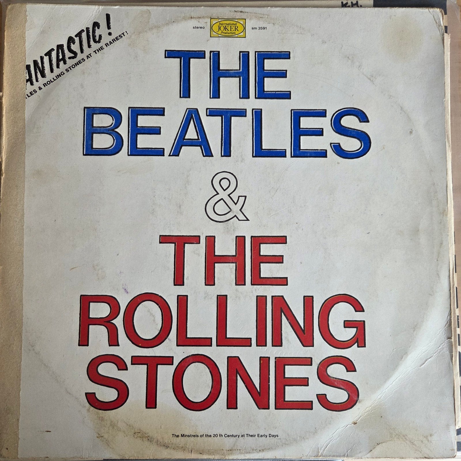 The Beatles & The Rolling Stones - ... At The Rarest LP, Ophalen of Verzenden, Gebruikt, 12 inch, Poprock