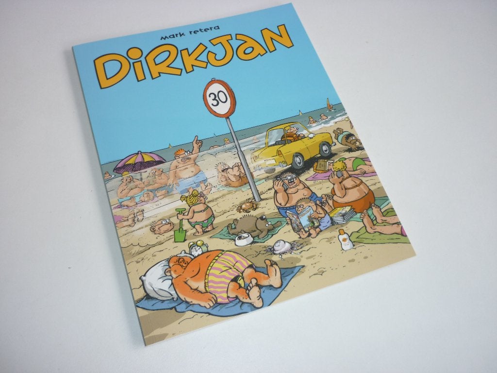 Mark Retera: Dirkjan 30 (1e druk), Boeken, Eén stripboek, Ophalen of Verzenden, Zo goed als nieuw