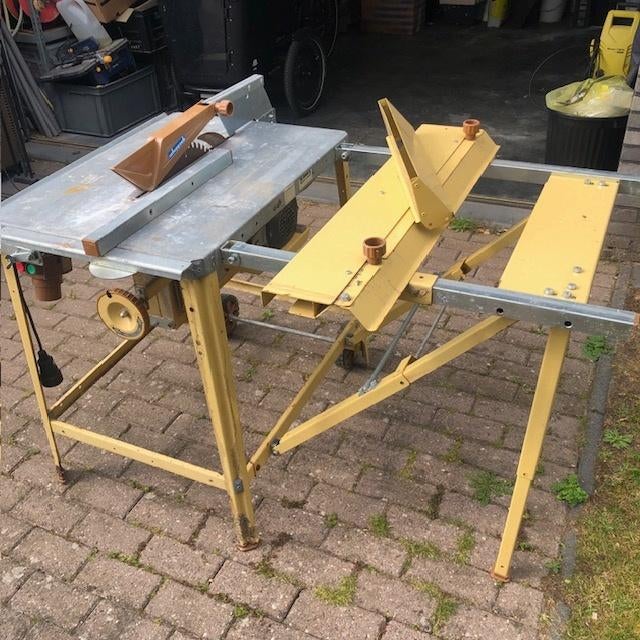 Tafel cirkelzaag krachtstroom, Ophalen, Gebruikt, Cirkelzaag, 1200 watt of meer