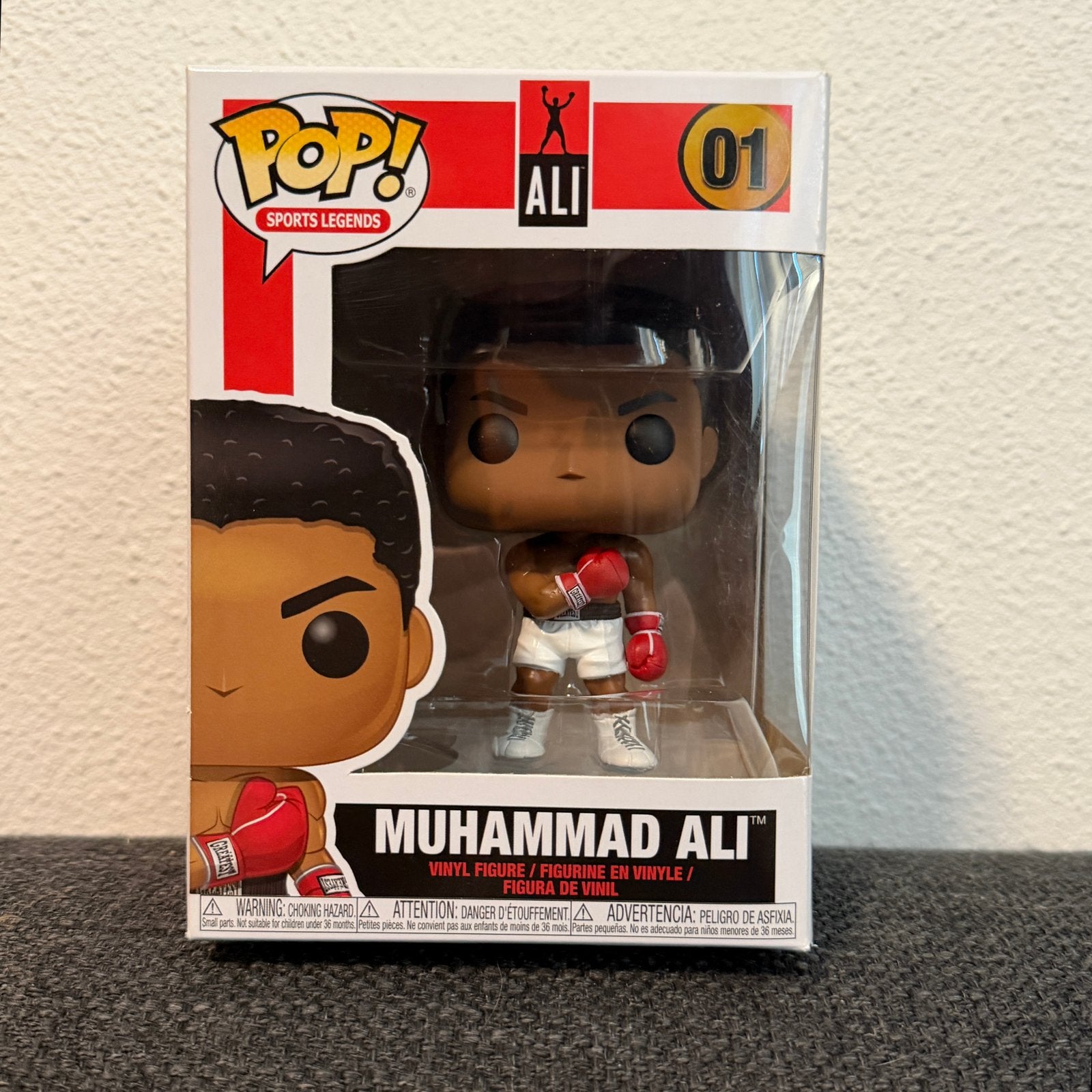 Muhammad Ali Funko Pop boksen figure sport funkos vinyl pops, Ophalen of Verzenden, Zo goed als nieuw