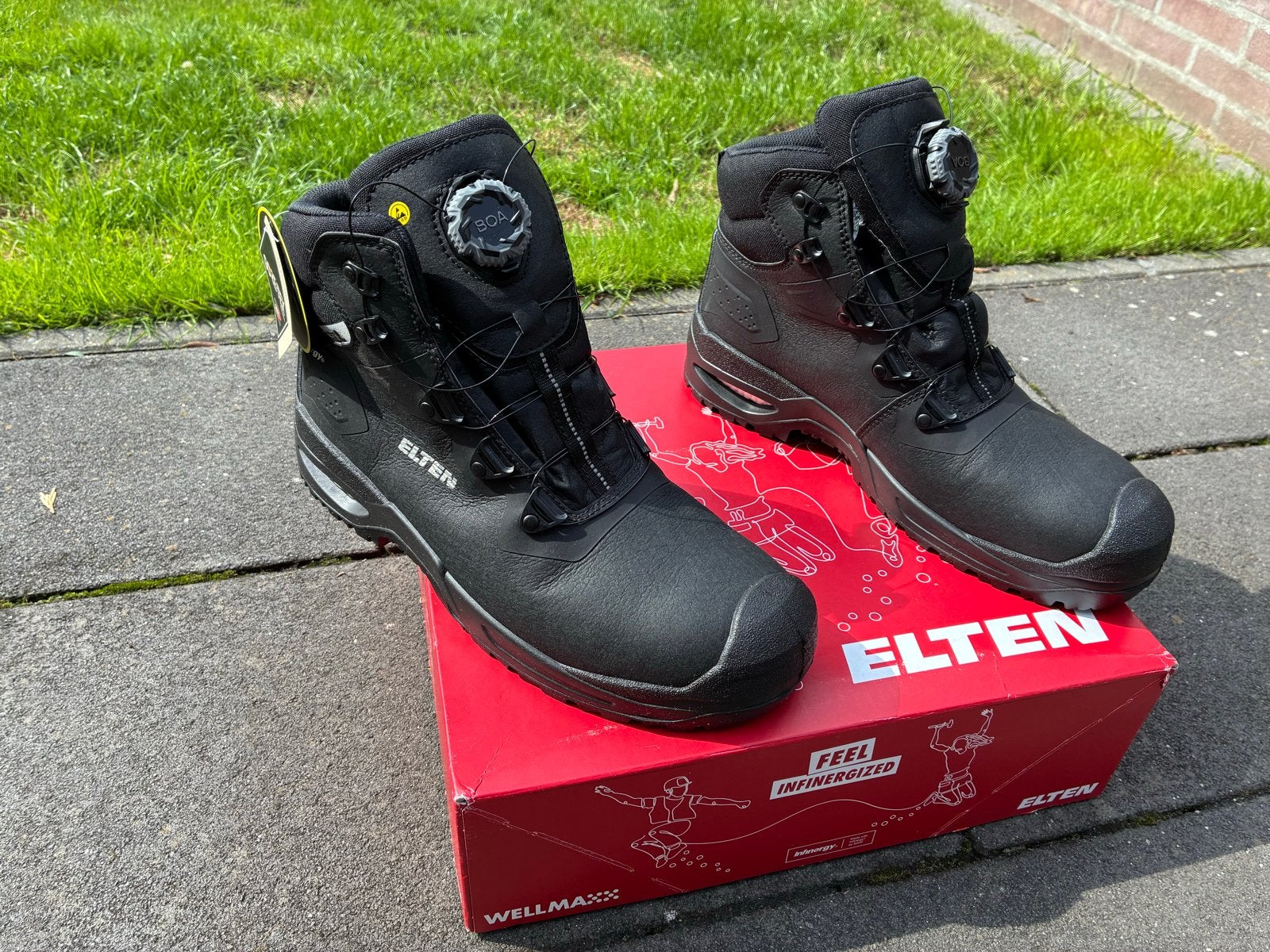 ELTEN veiligheidsschoenen maat 45 - Nieuw in doos, Ophalen of Verzenden, Nieuw, Heren, Schoenen