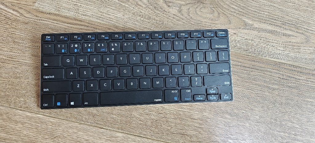 Rapoo E6500M toetsenbord, Ophalen, Plug-and-play, Zo goed als nieuw, Draadloos