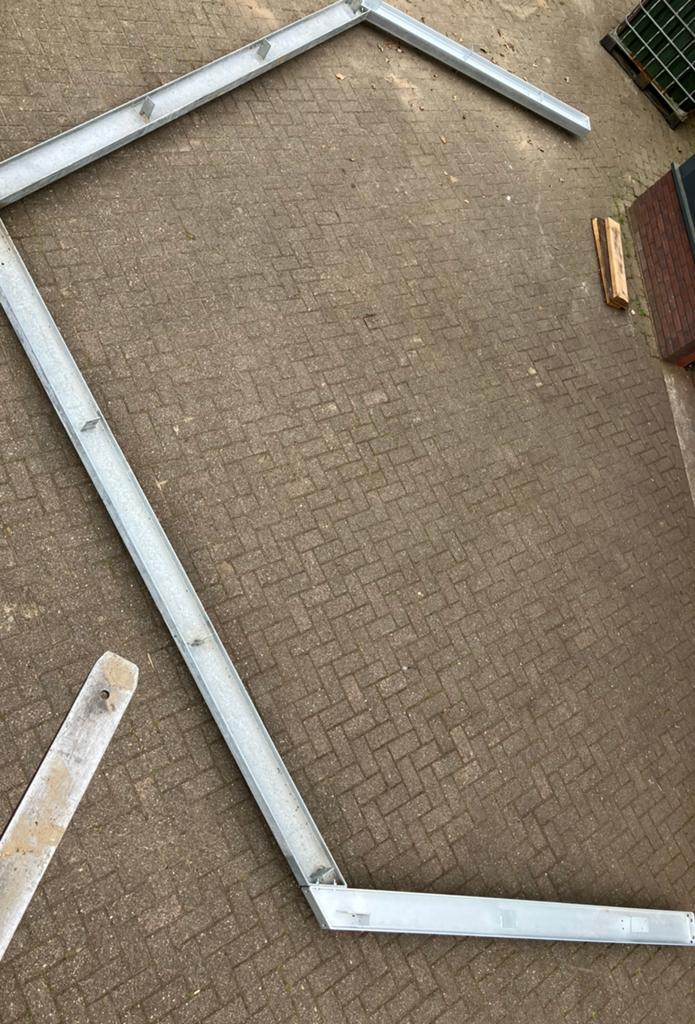 5 Spanten 7,09mtr buiten werks ipe-160, Doe-het-zelf en Verbouw, Metalen, Ophalen of Verzenden, Zo goed als nieuw