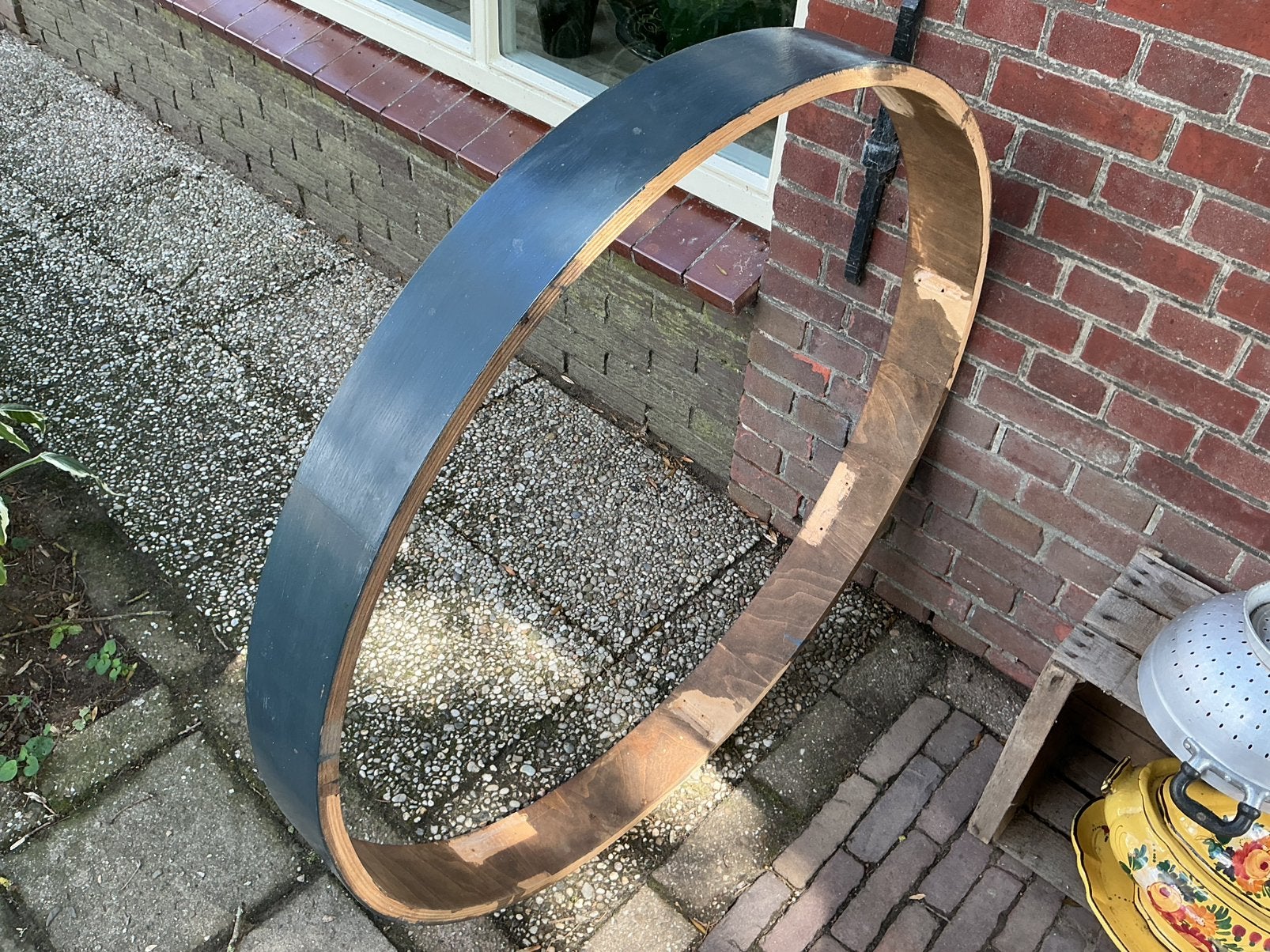 Rond houd voor b v wandrek, Ophalen, Gebruikt