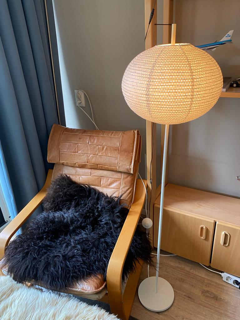 Vintage IKEA Sollefteå vloerlamp - Maria Vinka design, Ophalen, Gebruikt, Kunststof, 150 tot 200 cm