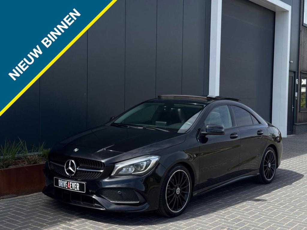 Mercedes-Benz CLA-klasse 180 AMG Night Edition | Pano | Came, CLA, Gebruikt, Zwart, 4 cilinders