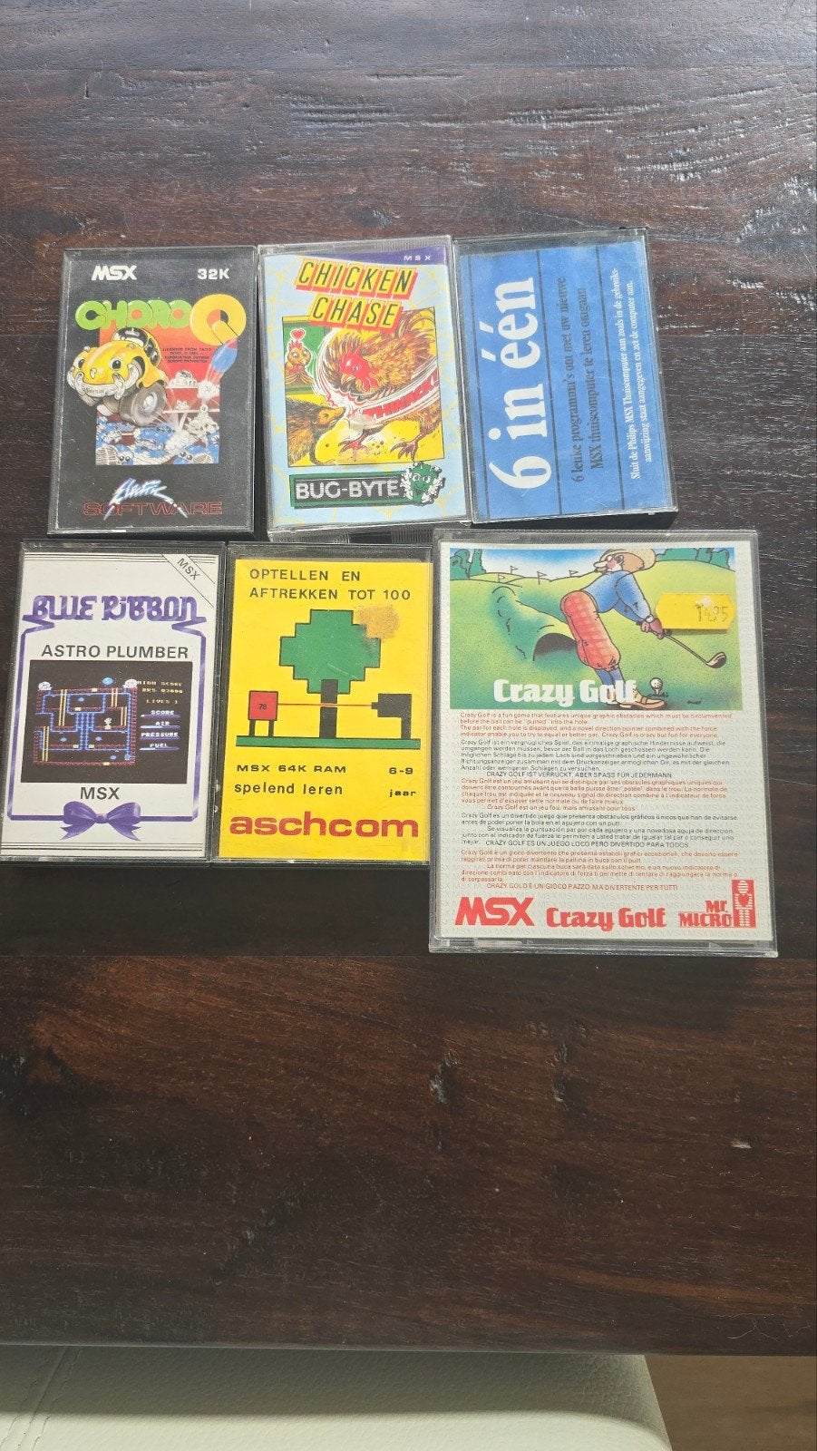 MSX Software cassettes, Ophalen of Verzenden, MSX