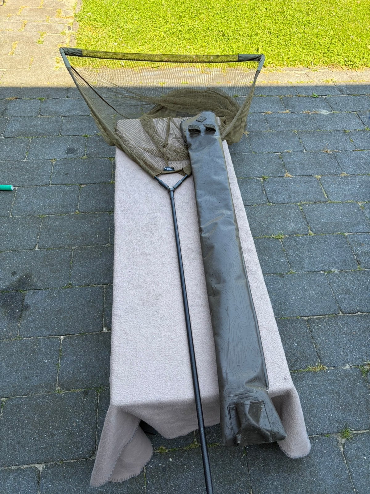 Nash entity 42inch schepnet incl stink bag, Watersport en Boten, Hengelsport | Karpervissen, Ophalen, Gebruikt, Net of Fuik