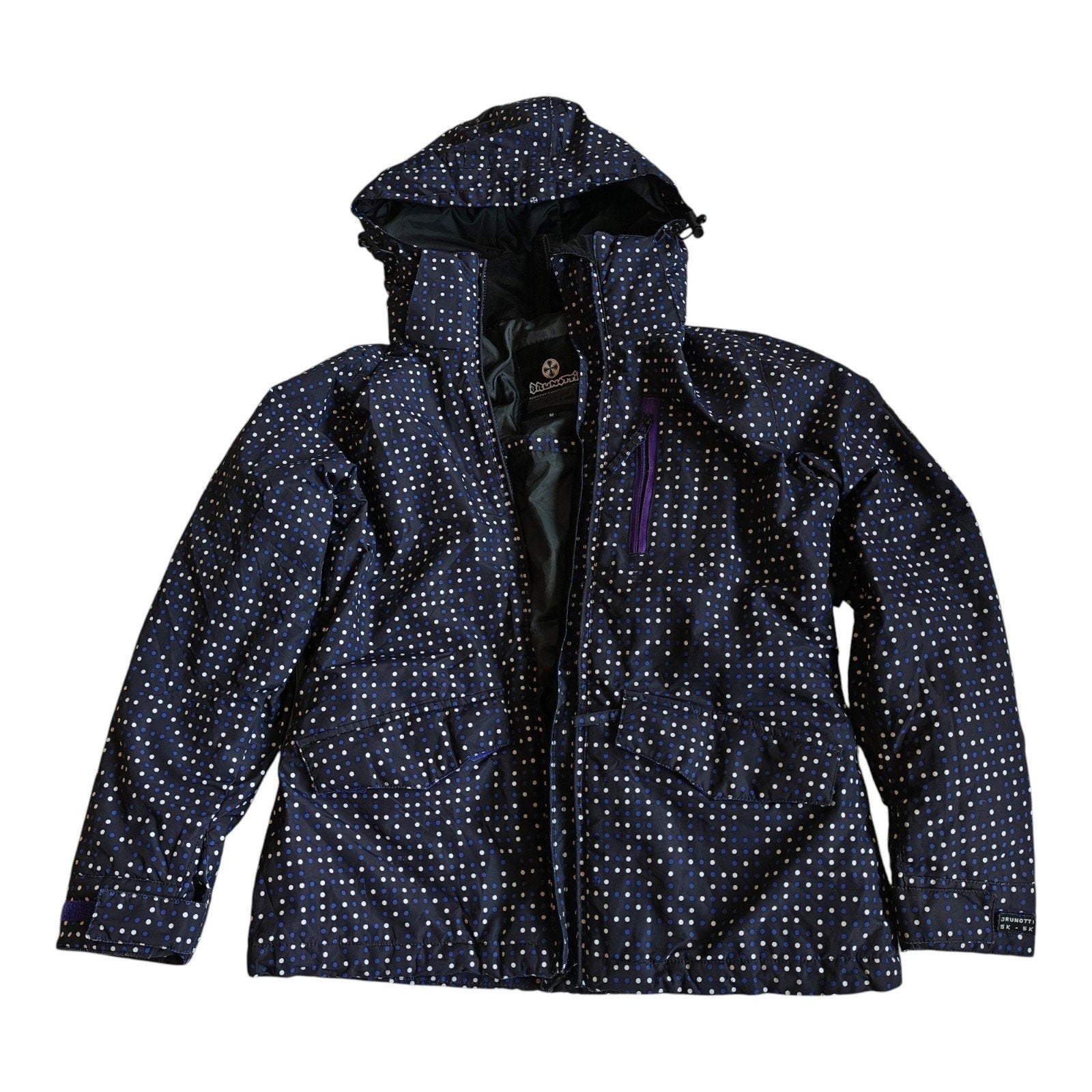 Brunotti ski-jas/snowboardjas met stippen, maat M, Maat 38/40 (M), Ophalen of Verzenden, Zo goed als nieuw, Brunotti
