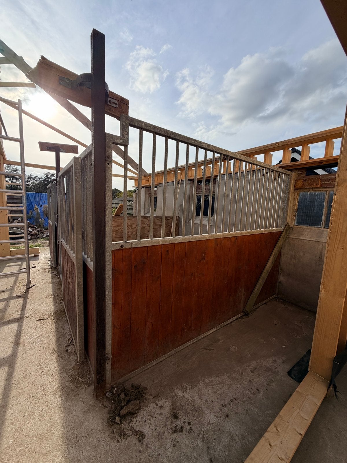 Paardenboxen / wanden, Opfok, 4 paarden of pony's of meer