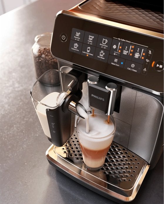 PHILIPS EP3246/70 LatteGo - Volautomatische espressomachine, Witgoed en Apparatuur, Ophalen, Afneembaar waterreservoir, Espresso apparaat