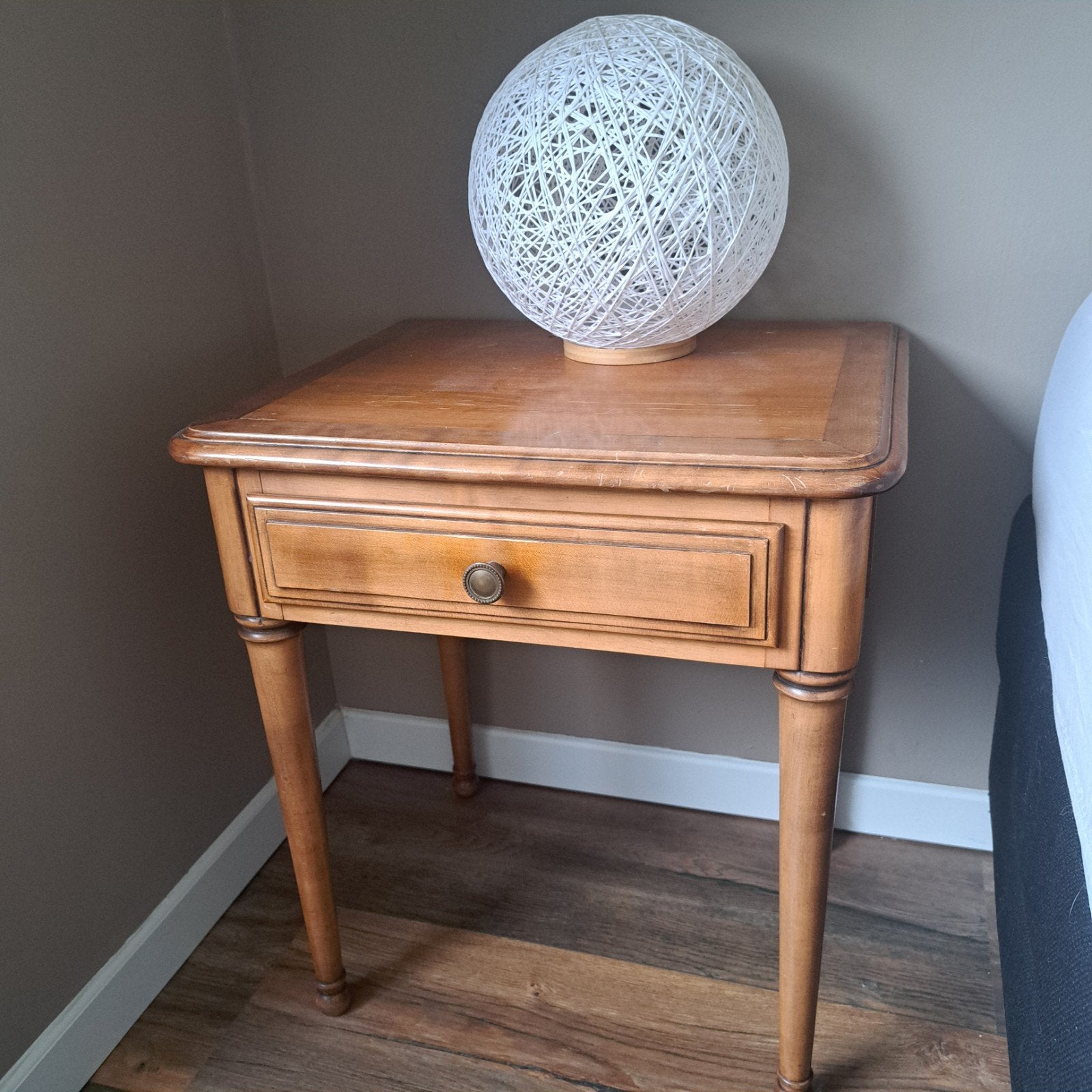 2x nachtkastjes, Huis en Inrichting, Tafels | Sidetables, Ophalen, 25 tot 50 cm, Rechthoekig, 50 tot 100 cm