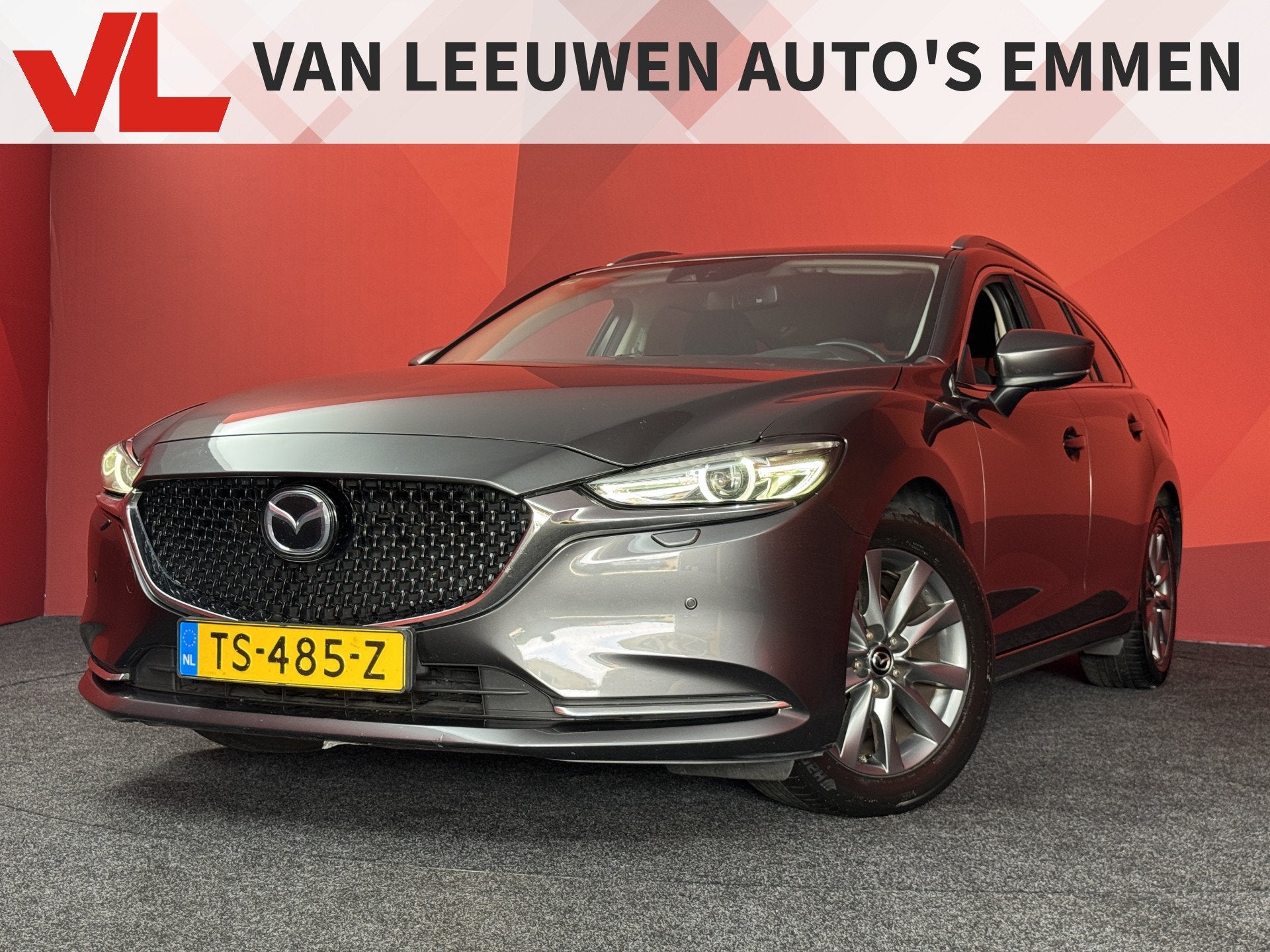 Mazda 6 Sportbreak 2.0 SkyActiv-G 145 Comfort | Stuur/stoel, Auto's, Stof, Gebruikt, 4 cilinders, 6 sportbreak