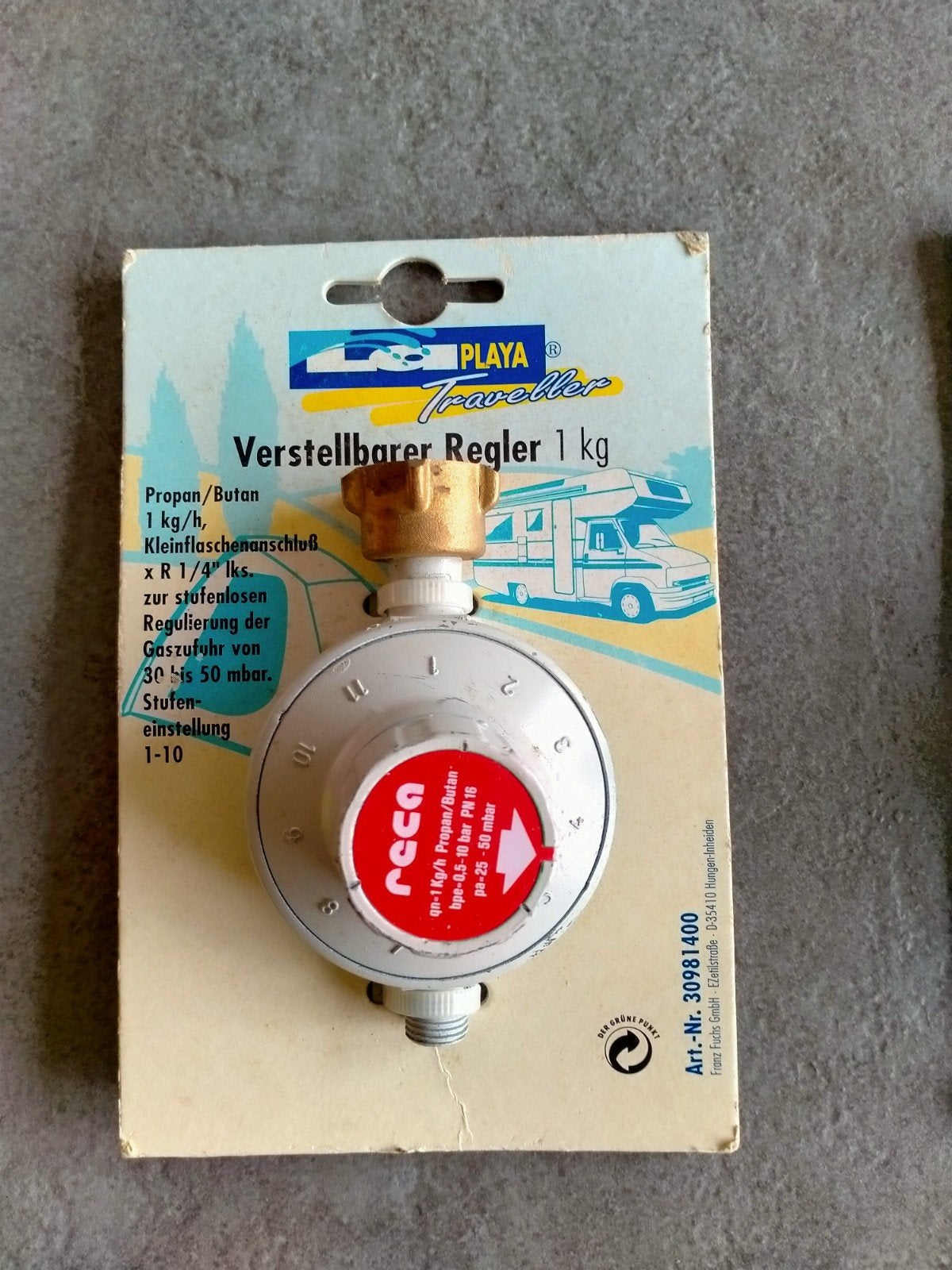 10 x nuGasdrukregelaar voor Propaan/Butaan - 1 kg/u, Ophalen, Nieuw