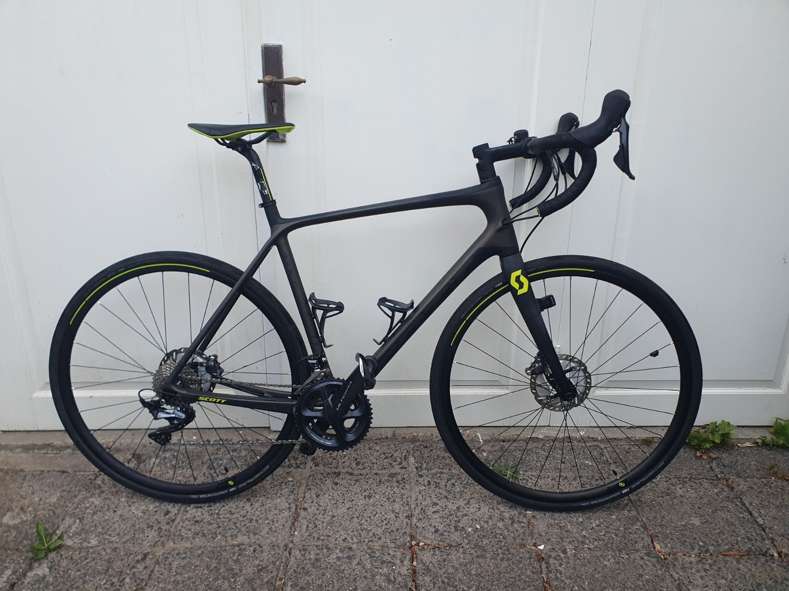 Scott Addict 10 Disc Carbon Ultegra 56/L | Nieuwstaat, Fietsen en Brommers, Fietsen | Racefietsen, Carbon, Zo goed als nieuw, Meer dan 20 versnellingen