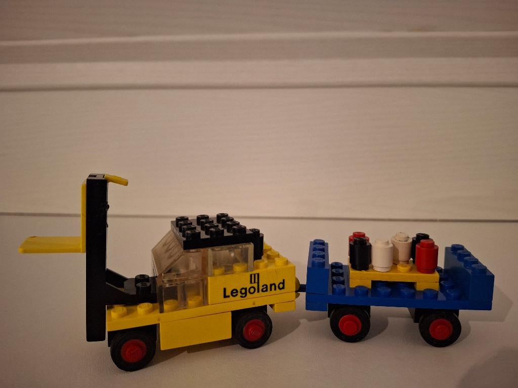 Lego 652 ( 652-2 )Fork Lift Truck and Trailer, Ophalen of Verzenden, Gebruikt