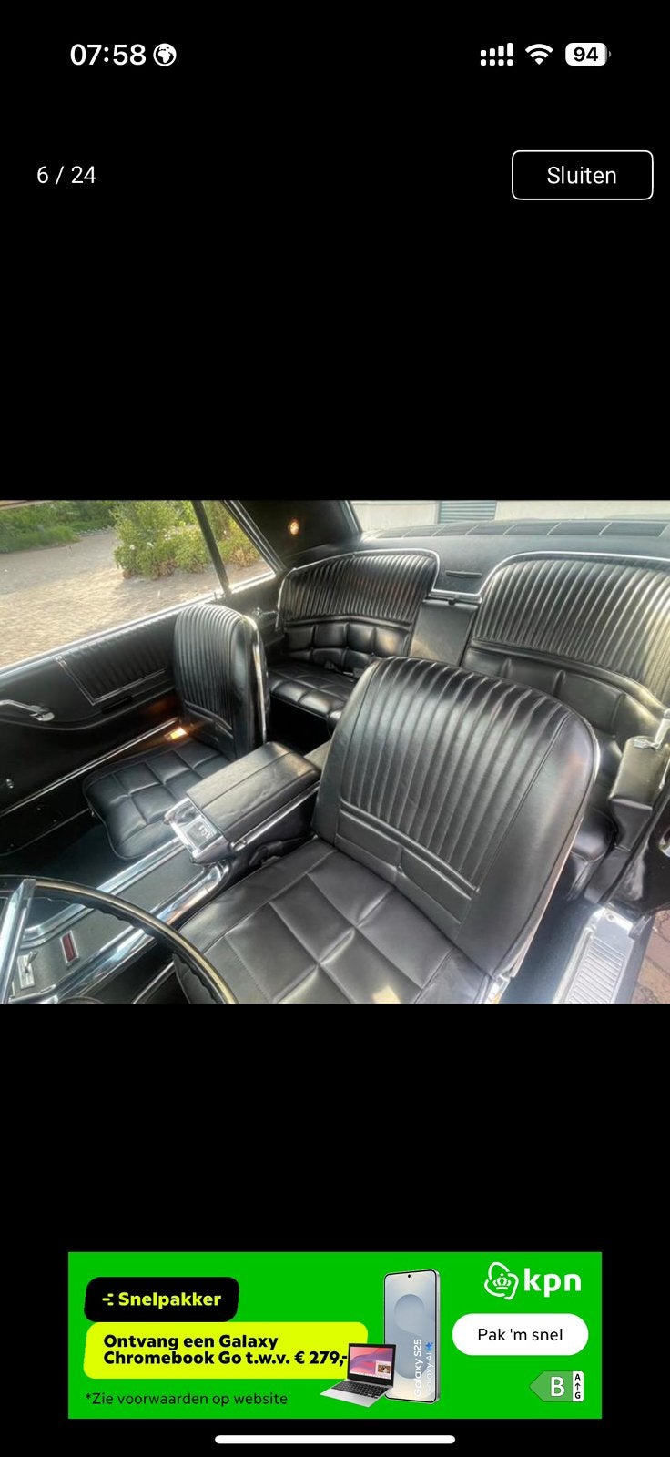 Thunderbird 1966 6,4 liter V8 automaat op Lpg belastingvrij, foto 10