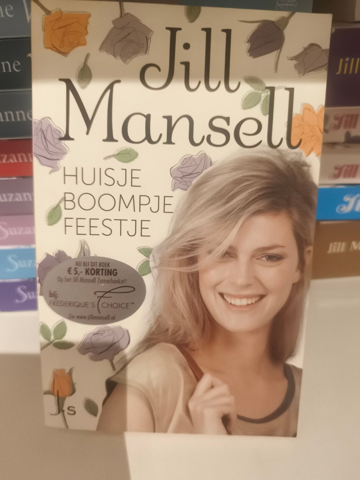 Jill Mansell - Huisje boompje feestje, Ophalen of Verzenden, Zo goed als nieuw, Jill Mansell
