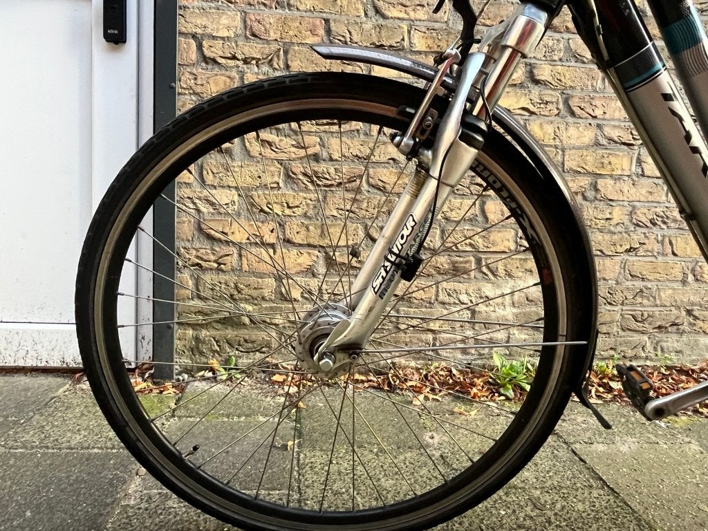 Target city bike with panniers – pick up in Hengelo, Ophalen, Stadsfiets, Frame