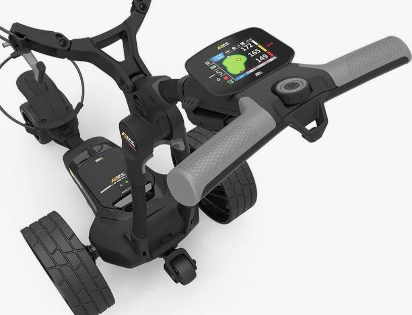 PowaKaddy RX1 GPS Golftrolley remote Electric 2x batterij, Ophalen of Verzenden, Gebruikt, Golfkar, Overige merken