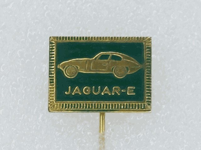 SP1586 Speldje Jaguar-E, Ophalen of Verzenden, Gebruikt, Overige onderwerpen
