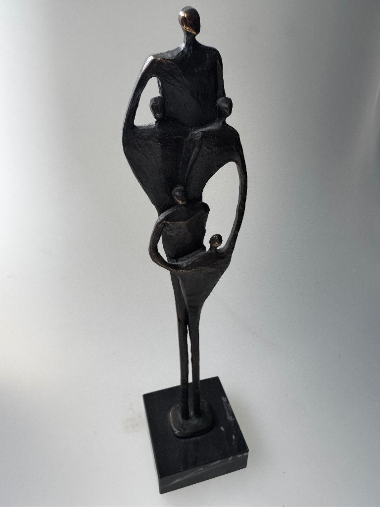Artihove bronzen beeldje, Huis en Inrichting, Ophalen of Verzenden, Zo goed als nieuw, Zwart, Metaal