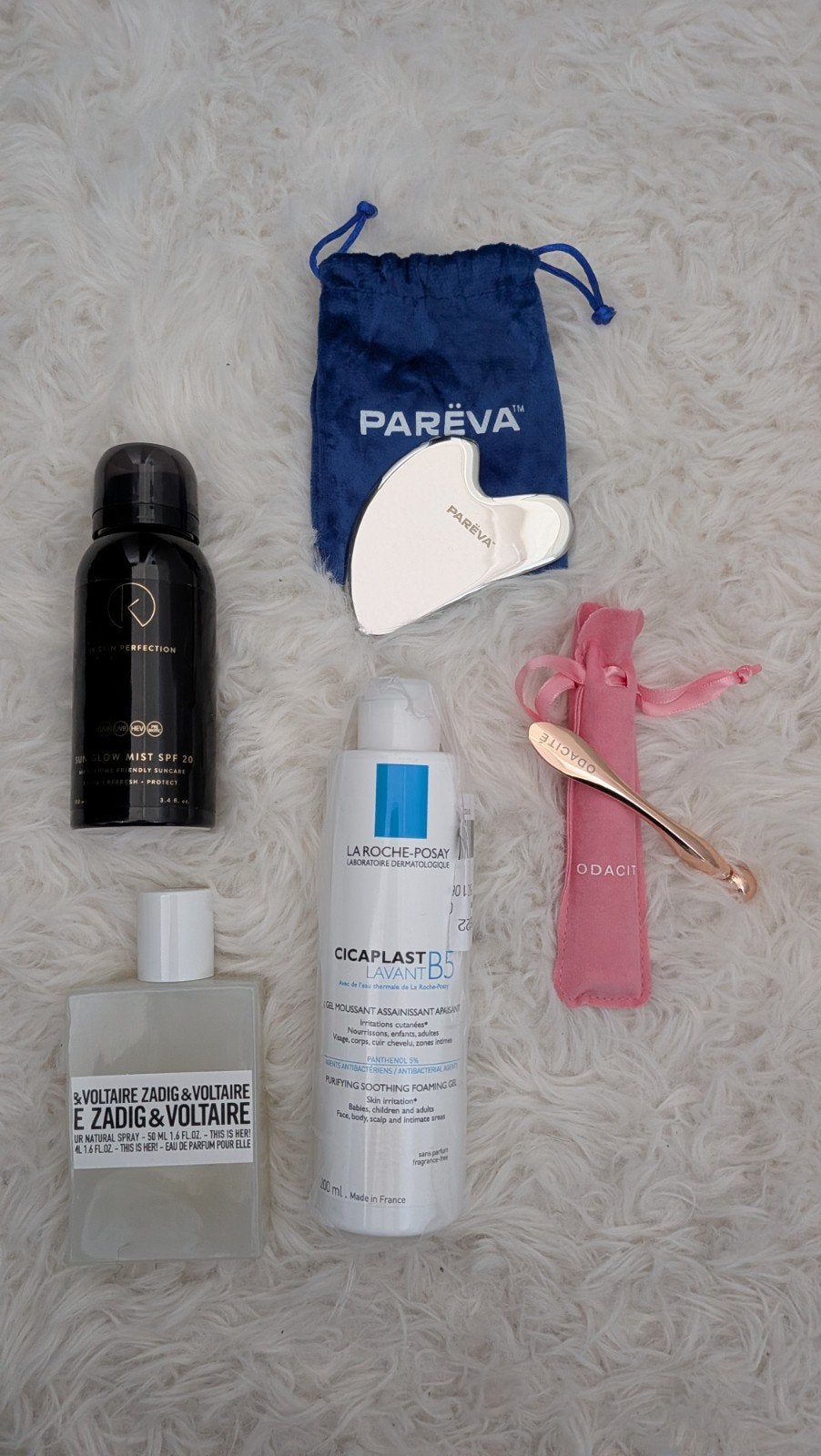 NIEUW: Selfcare Set - Gua Sha, Acupressure Tool, Parfum, Verzenden, Nieuw, Gehele gezicht, Verzorging