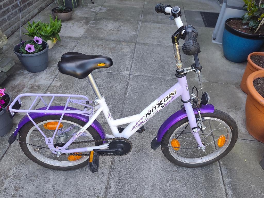 Fiets voor meisjes van 4 tot 7 jaar, Ophalen, 16 inch