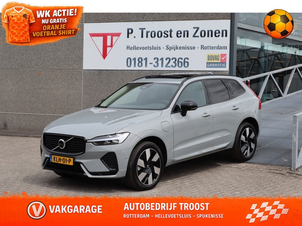 Volvo XC60 2.0 T8 Plug-in hybrid AWD Dark Panoramadak/Stoelv, Auto's, Automaat, 12 maanden, Gebruikt, Leder