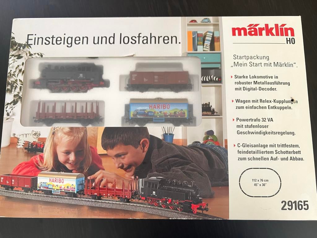 Märklin H0 Startset 29165 + extra onderdelen, Hobby en Vrije tijd, Modeltreinen | H0, Wisselstroom, Treinset, Nieuw, Ophalen of Verzenden