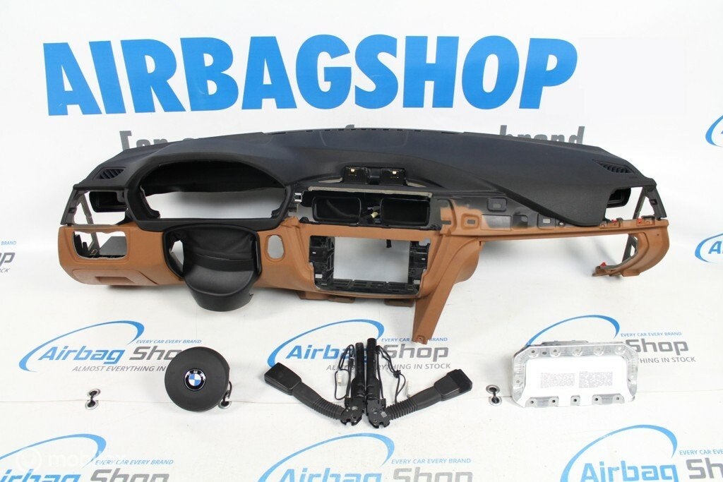 Airbag set - Dashboard bruin M BMW 3 serie F30 F31 F34, Auto-onderdelen, Dashboard en Schakelaars