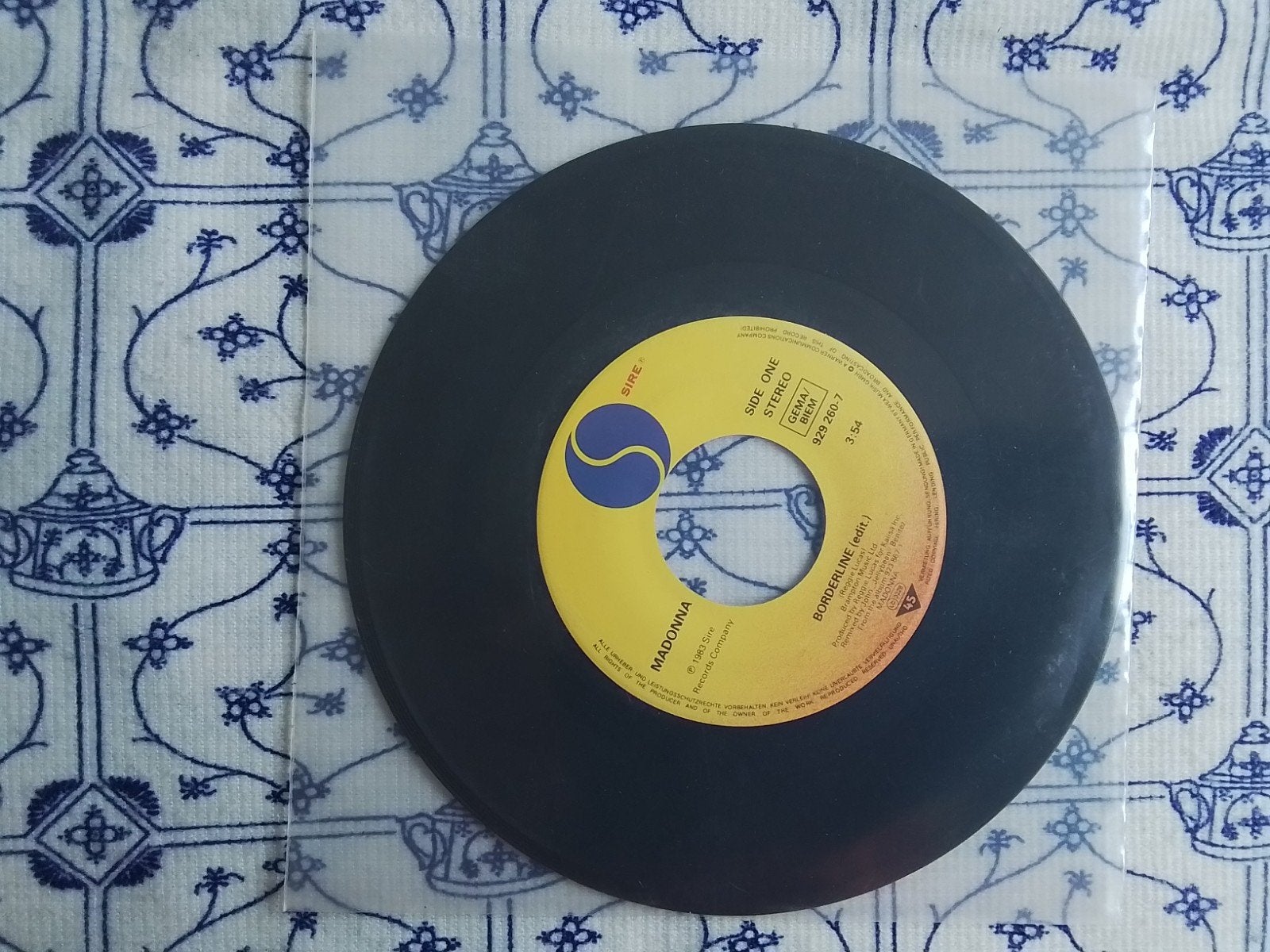 Madonna             Borderline, Ophalen of Verzenden, Zo goed als nieuw, 7 inch, Pop