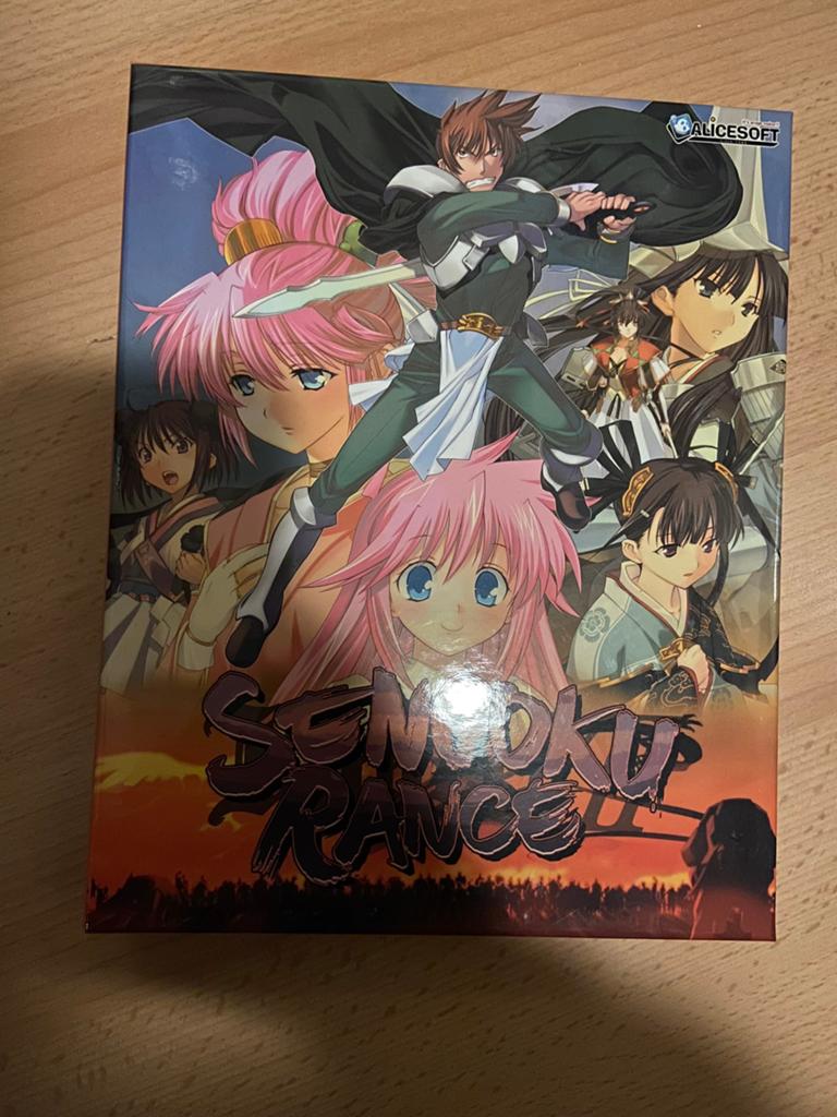 Sengoku Rance Hentai PC Big Box Eng. Edition Zeer Zeldzaam!!, 1 speler, Ophalen of Verzenden, Zo goed als nieuw, Vanaf 3 jaar