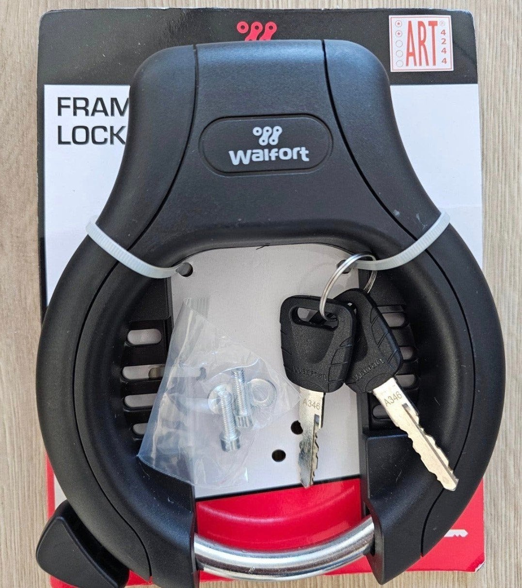 Walfort Ringslot ART 2 Fiets slot van Action, Ophalen of Verzenden, Nieuw