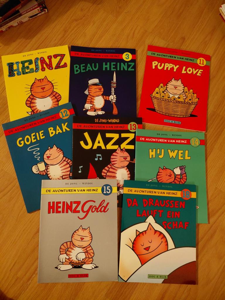 Heel veel Avonturen van HEINZ >> De Jong - Windig, Boeken, Ophalen of Verzenden, Zo goed als nieuw, Verhalen