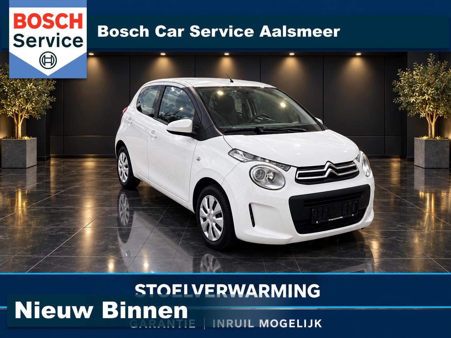 Citroen C1 1.0 e-VTi Airscape Shine /Garantie / Airco / Stoe, Voorwielaandrijving, Stof, Gebruikt, Euro 6