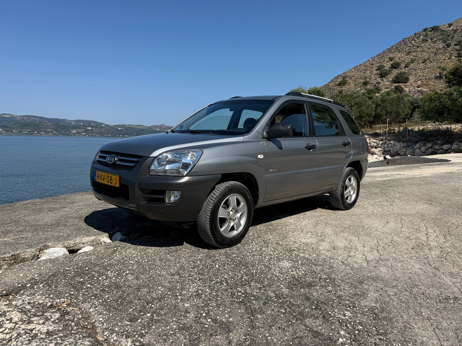 Kia Sportage 2.0 104KW 2007 Grijs, 4 cilinders, Handgeschakeld, Particulier, 1600 kg