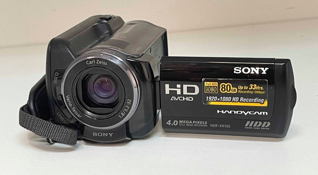Sony HDR-XR105E Full HD camcorder - zo goed als nieuw, Audio, Tv en Foto, Full HD, N, N, 20x of meer