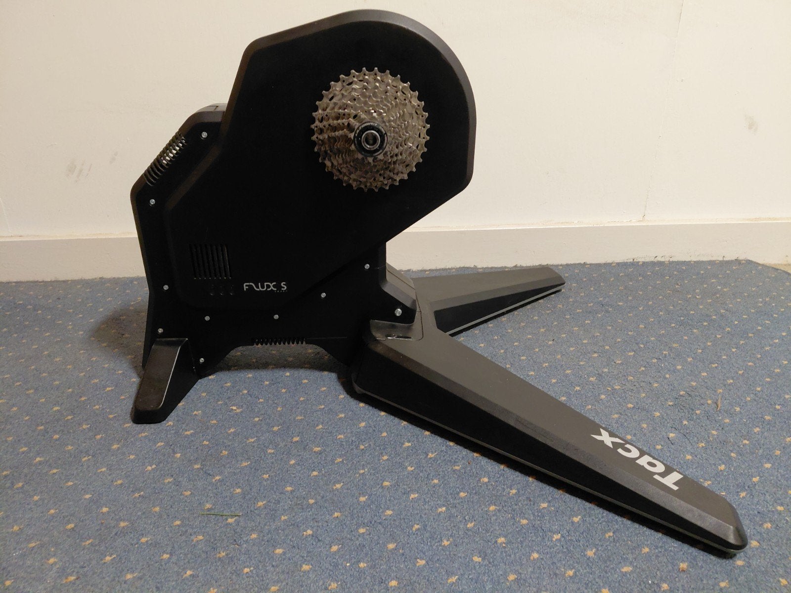 Fietstrainer tacx flux smart S inclusief cassette, Sport en Fitness, Wielrennen, Ophalen, Zo goed als nieuw, Overige typen