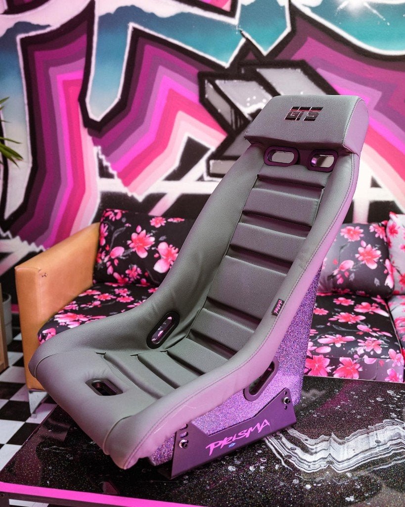 NRG Prisma GT Apollo Grijs Gun Metallic paars Kuipstoel, Ophalen of Verzenden
