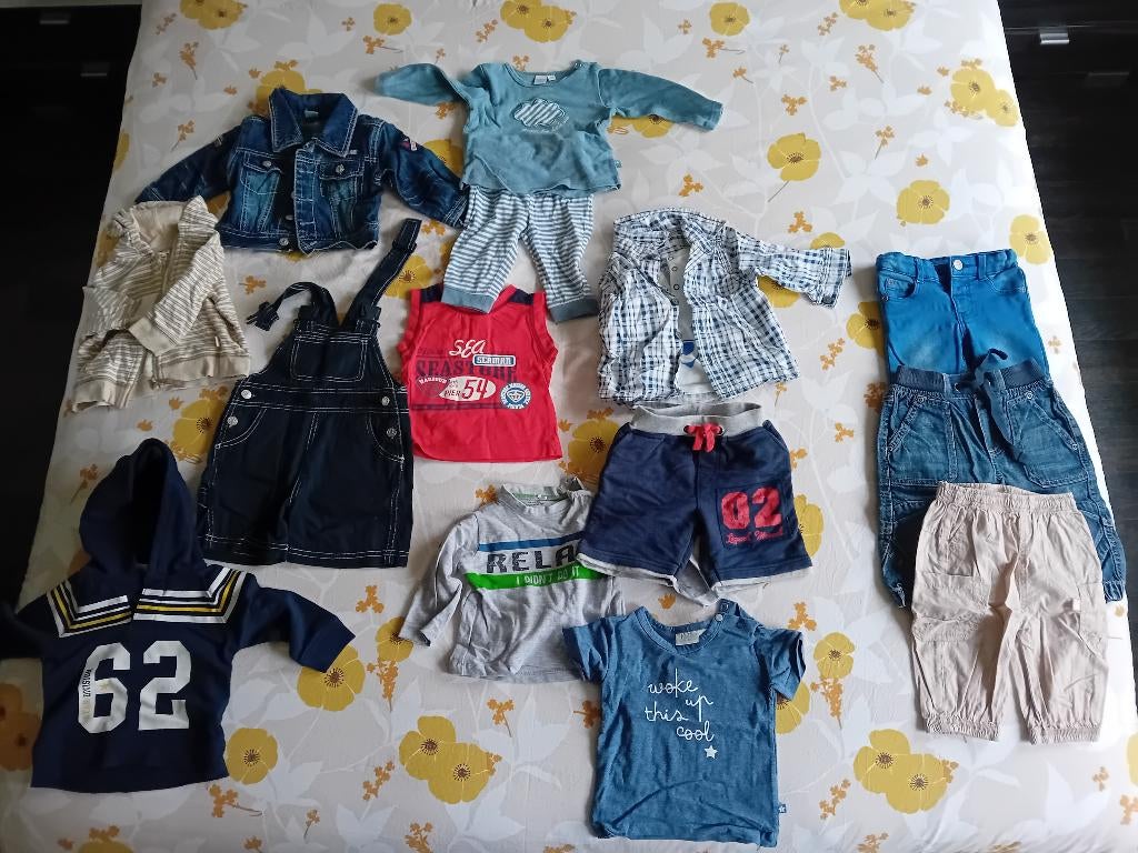 Kledingpakket jongen, maat 68, Ophalen, Gebruikt, Maat 68