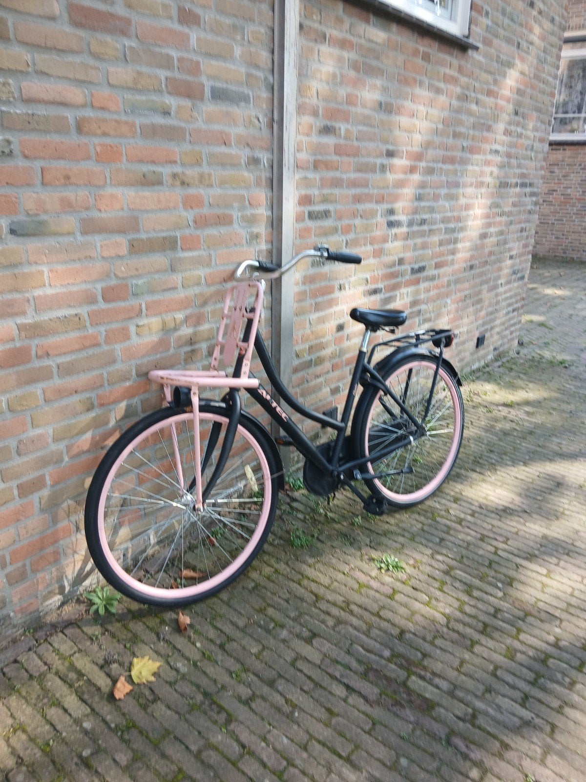 Altec zwart rose  omafiets, 56 cm of meer, Ophalen, Gebruikt, Altec