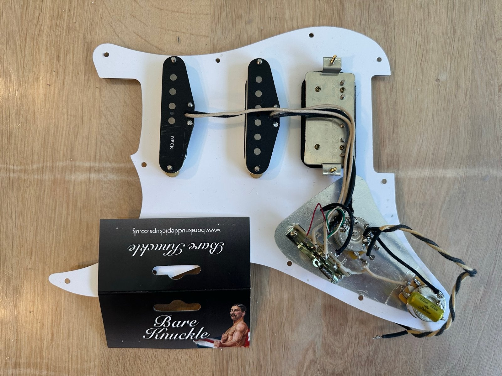 Bare Knuckle Pickup HSS set : Rebel Yell / Triptych 2x, Ophalen of Verzenden, Zo goed als nieuw, Elektrische gitaar