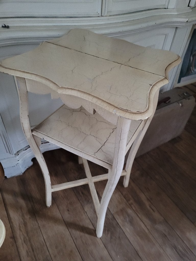 Vintage houten plantentafel 80 x 44 x 44, Ophalen of Verzenden