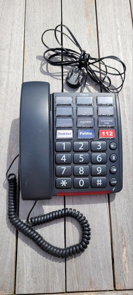 Telefoon slechtzienden/slechthorenden met sneltoetsen, Ophalen of Verzenden