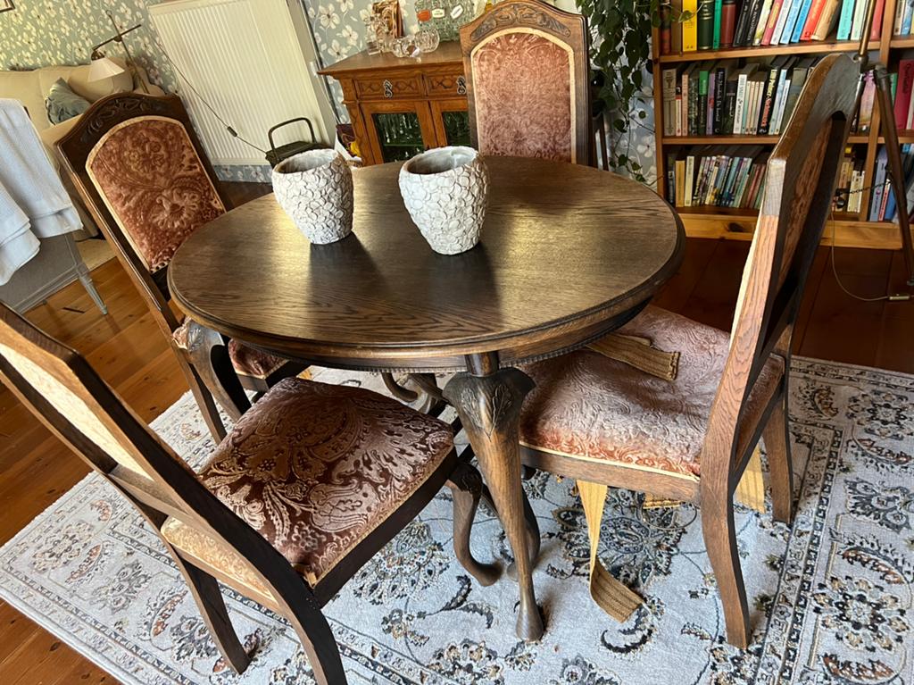 Leuke antieke eethoek, opknapper, Ophalen