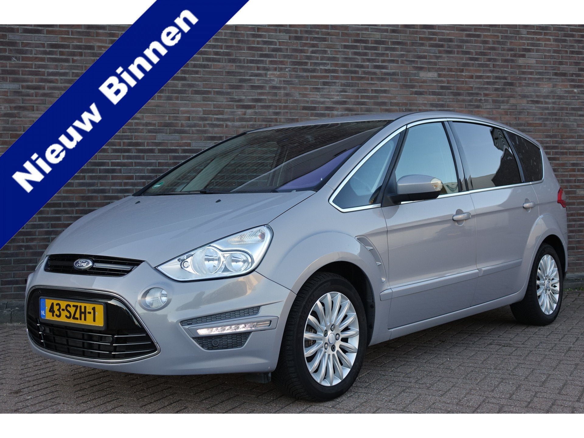 Ford S-Max 2.0 EcoBoost Titanium 5 zits Automaat prachtige a, Euro 5, 1976 cc, Gebruikt, 4 cilinders