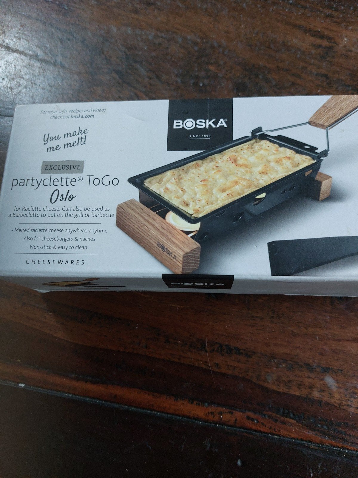 Boska Partyclette ToGo Oslo Raclette Set - Nieuw, Overige typen, Nieuw, Ophalen of Verzenden, Zwart
