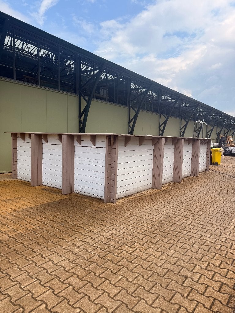 Houten zwembad 700x400cm | SHOWROOMMODEL, 300 cm of meer, Zo goed als nieuw, Rechthoekig, Ophalen