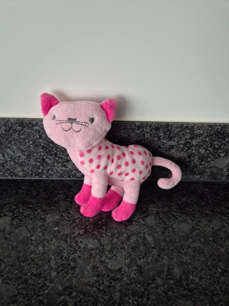 HEMA - Knuffel Katje, Ophalen of Verzenden, Zo goed als nieuw, Overige typen